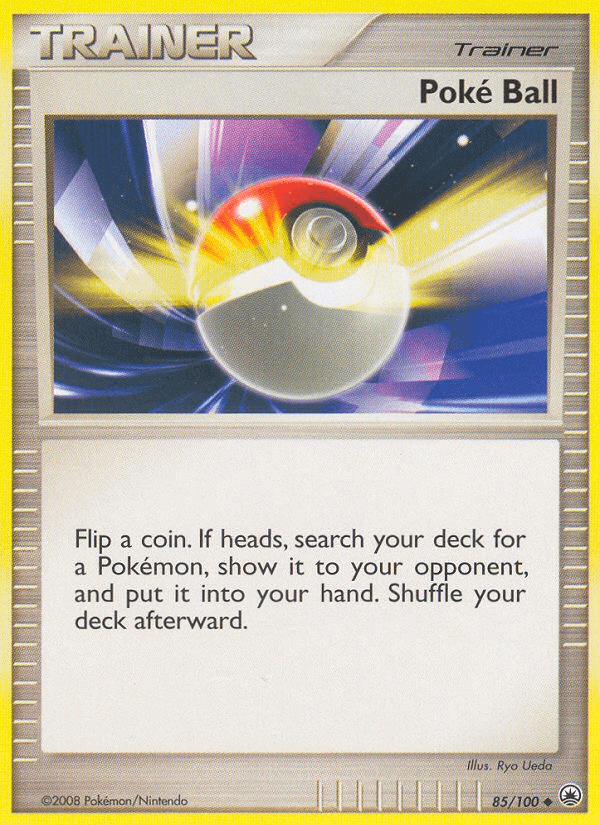 Carta Poké Ball 85/100 do set Majestic Dawn — Pokémon TCG | Bynx
