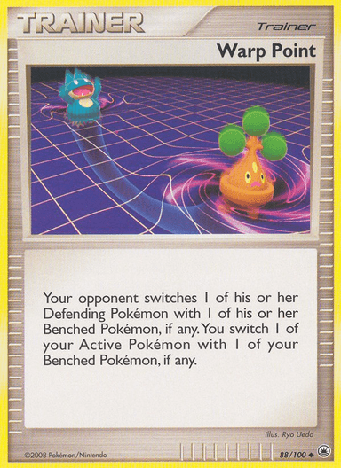 Carta Warp Point 88/100 do set Majestic Dawn — Pokémon TCG | Bynx
