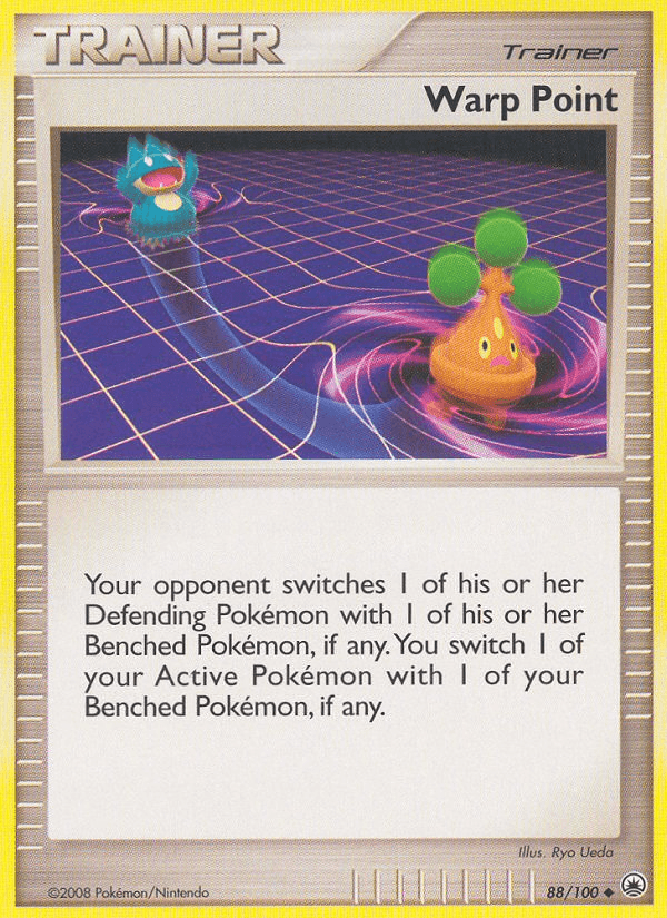 Carta Warp Point 88/100 do set Majestic Dawn — Pokémon TCG | Bynx