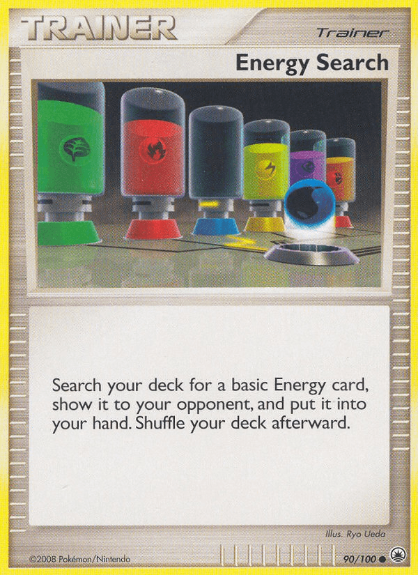 Carta Energy Search 90/100 do set Majestic Dawn — Pokémon TCG | Bynx