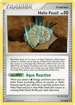 Helix Fossil 91/100 — Majestic Dawn