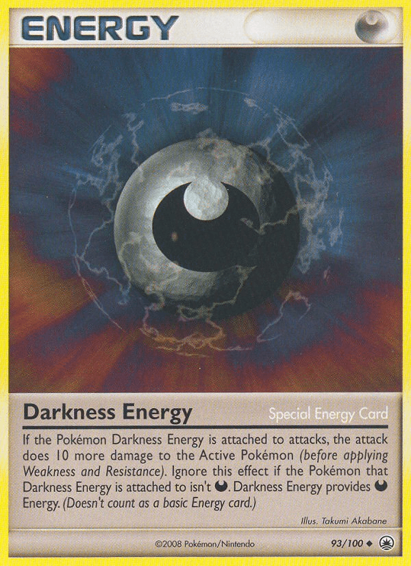Carta Darkness Energy 93/100 do set Majestic Dawn — Pokémon TCG | Bynx