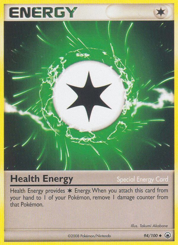 Carta Health Energy 94/100 do set Majestic Dawn — Pokémon TCG | Bynx
