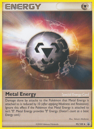 Carta Metal Energy 95/100 do set Majestic Dawn — Pokémon TCG | Bynx