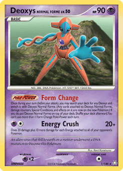 Deoxys Normal Forme 1/146 — Legends Awakened