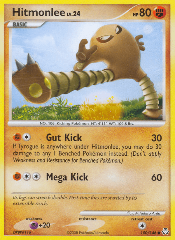 Carta Hitmonlee 100/146 do set Legends Awakened — Pokémon TCG | Bynx