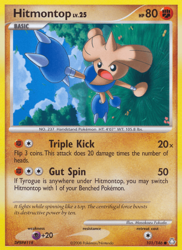 Carta Hitmontop 101/146 do set Legends Awakened — Pokémon TCG | Bynx