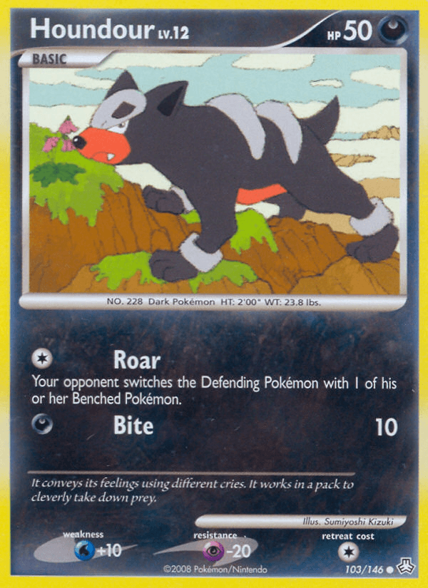 Carta Houndour 103/146 do set Legends Awakened — Pokémon TCG | Bynx