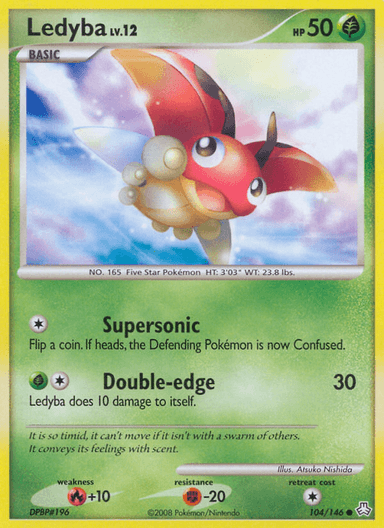 Carta Ledyba 104/146 do set Legends Awakened — Pokémon TCG | Bynx