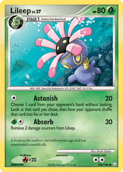 Lileep 105/146 — Legends Awakened