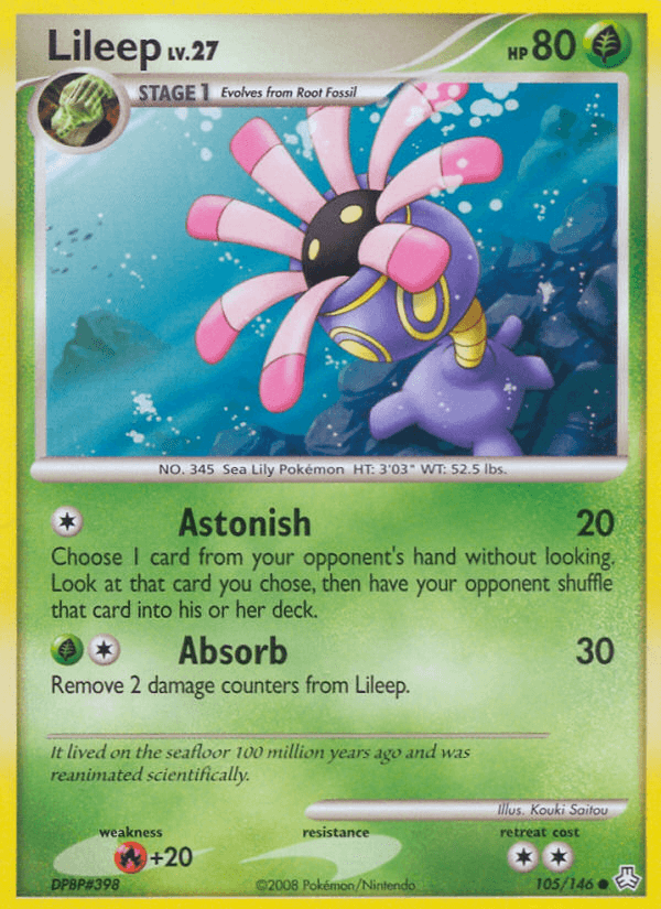 Carta Lileep 105/146 do set Legends Awakened — Pokémon TCG | Bynx