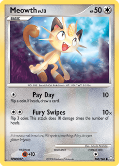 Meowth 106/146 — Legends Awakened