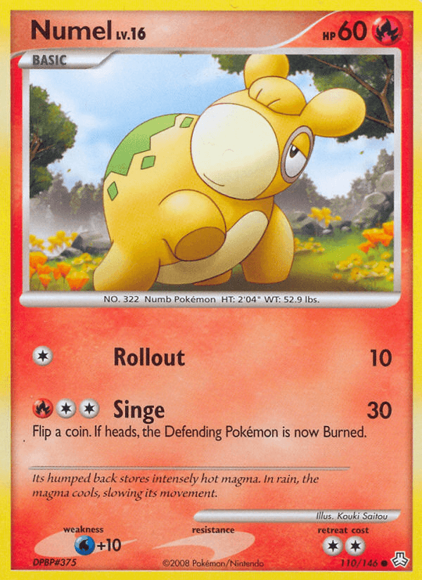 Carta Numel 110/146 do set Legends Awakened — Pokémon TCG | Bynx