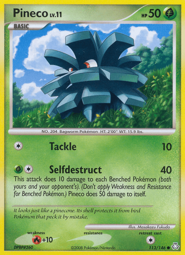Carta Pineco 113/146 do set Legends Awakened — Pokémon TCG | Bynx