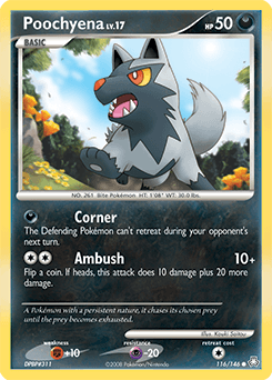Poochyena 116 — Legends Awakened