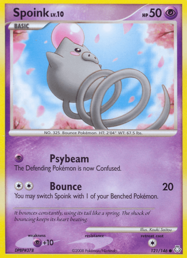 Carta Spoink 121/146 do set Legends Awakened — Pokémon TCG | Bynx