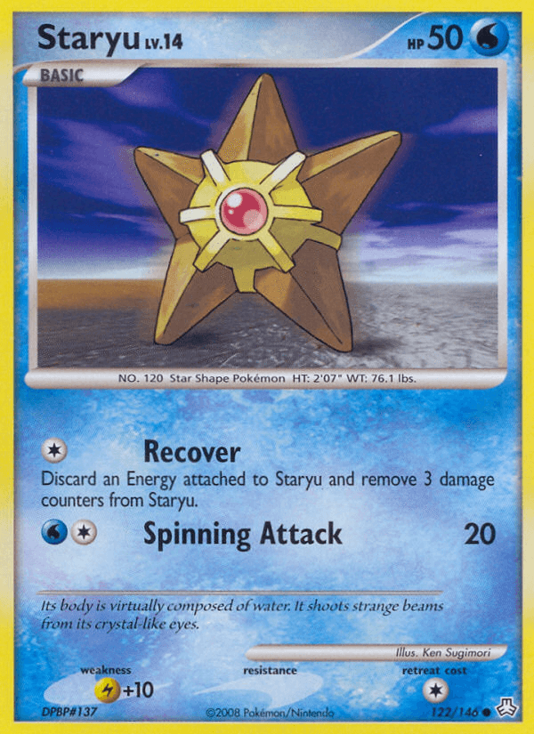Carta Staryu 122/146 do set Legends Awakened — Pokémon TCG | Bynx