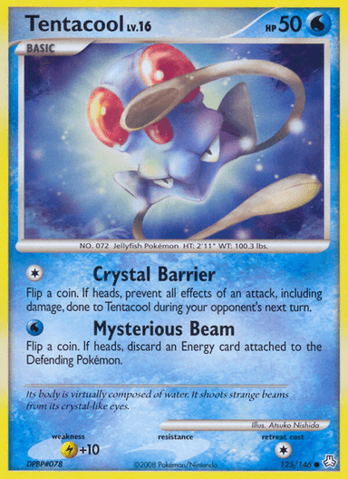 Carta Tentacool 125/146 do set Legends Awakened — Pokémon TCG | Bynx
