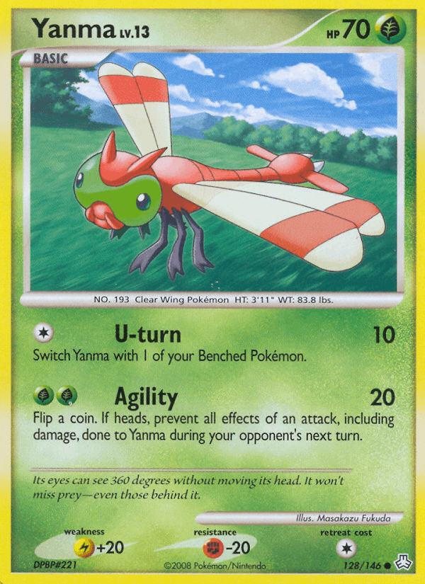 Carta Yanma 128/146 do set Legends Awakened — Pokémon TCG | Bynx