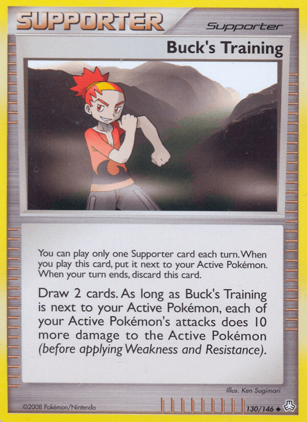 Carta Buck's Training 130/146 do set Legends Awakened — Pokémon TCG | Bynx