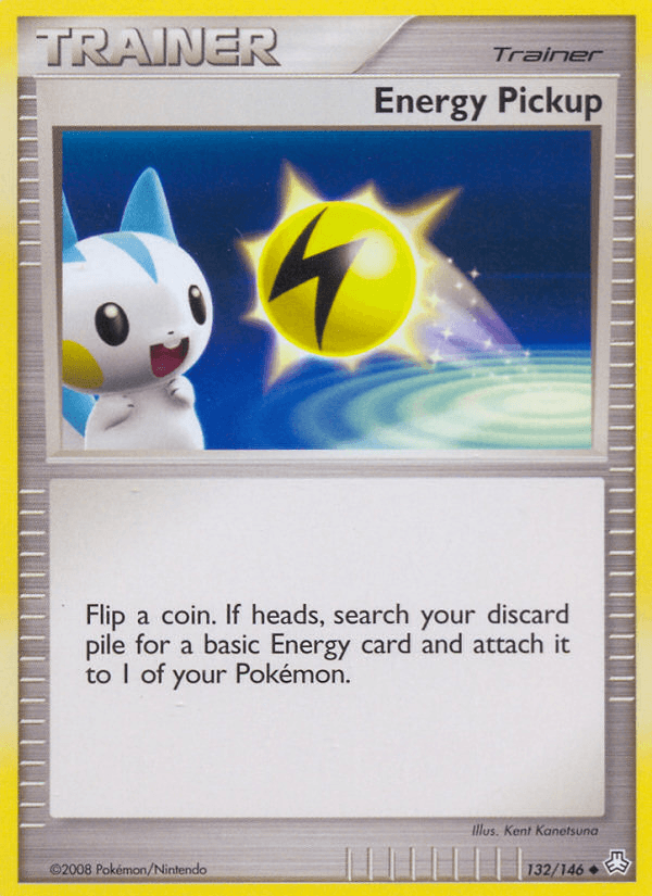 Carta Energy Pickup 132/146 do set Legends Awakened — Pokémon TCG | Bynx