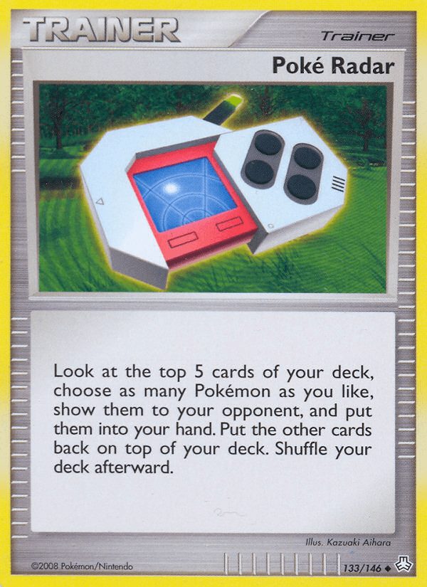 Carta Poké Radar 133/146 do set Legends Awakened — Pokémon TCG | Bynx
