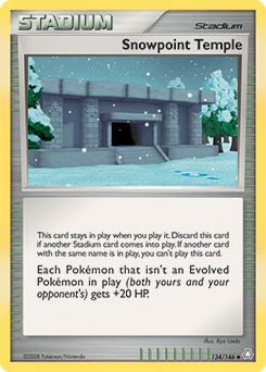 Snowpoint Temple 134/146 — Legends Awakened