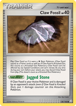 Claw Fossil 138/146 — Legends Awakened
