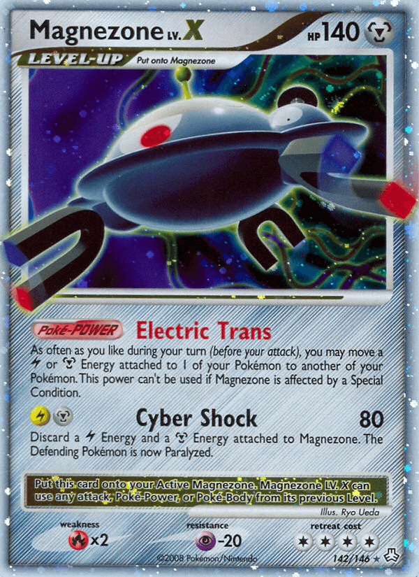Carta Magnezone LV.X 142/146 do set Legends Awakened — Pokémon TCG | Bynx
