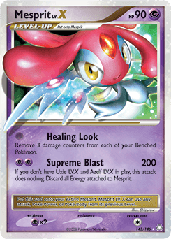 Mesprit LV.X 143/146 — Legends Awakened
