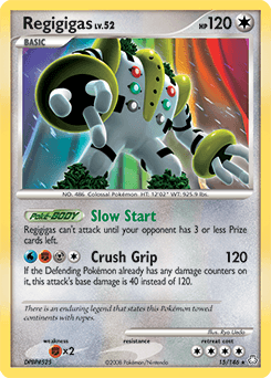 Regigigas 15 — Legends Awakened