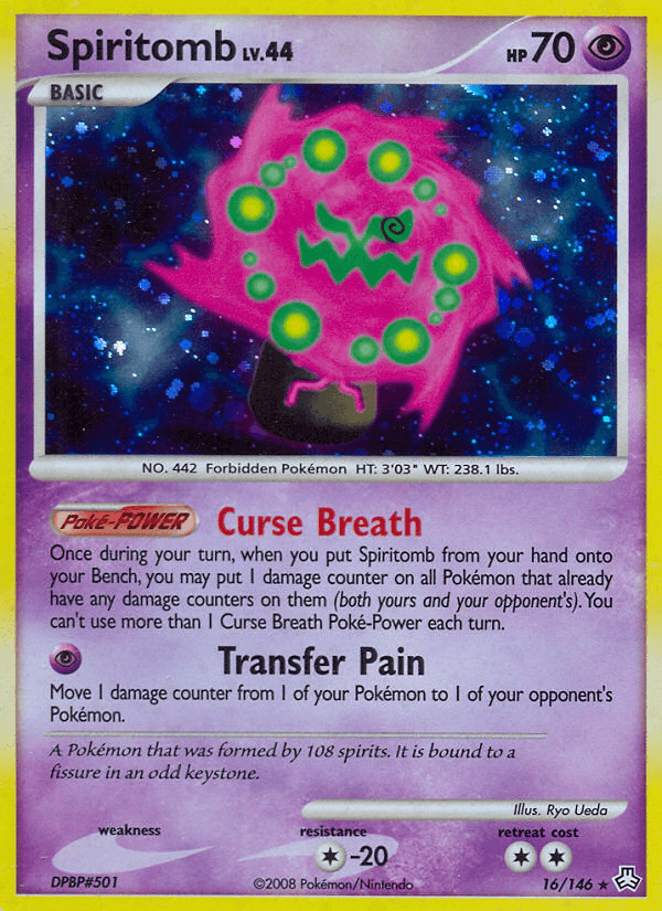 Carta Spiritomb 16/146 do set Legends Awakened — Pokémon TCG | Bynx