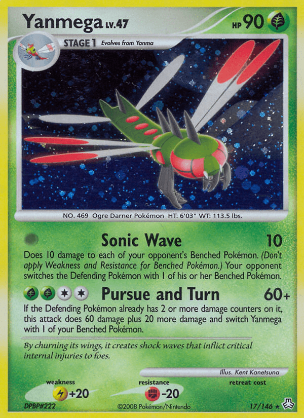 Carta Yanmega 17/146 do set Legends Awakened — Pokémon TCG | Bynx