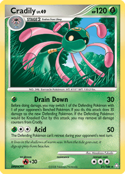 Cradily 21 — Legends Awakened