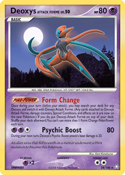 Deoxys Attack Forme 24/146 — Legends Awakened