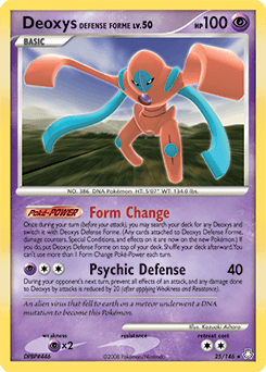 Deoxys Defense Forme 25/146 — Legends Awakened