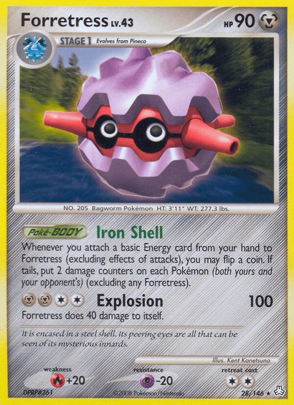 Carta Forretress 28/146 do set Legends Awakened — Pokémon TCG | Bynx