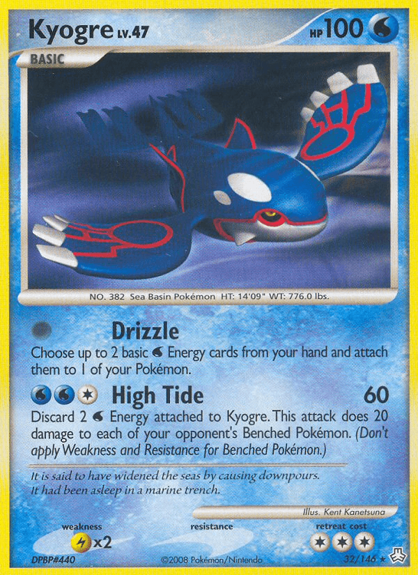 Carta Kyogre 32/146 do set Legends Awakened — Pokémon TCG | Bynx