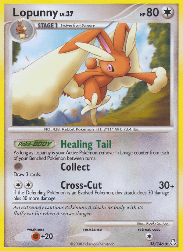 Carta Lopunny 33/146 do set Legends Awakened — Pokémon TCG | Bynx