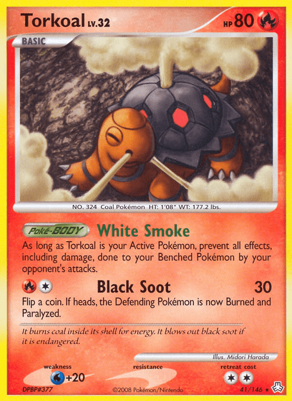 Carta Torkoal 41/146 do set Legends Awakened — Pokémon TCG | Bynx