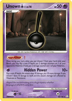 Unown [!] 42 — Legends Awakened