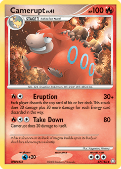 Camerupt 47/146 — Legends Awakened