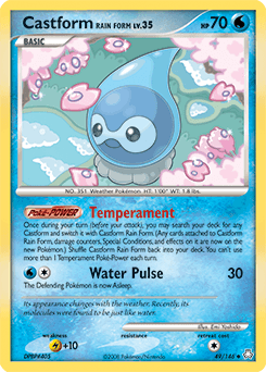 Castform Rain Form 49 — Legends Awakened