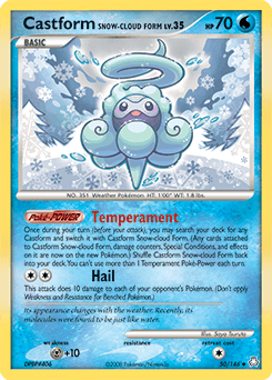 Castform Snow-Cloud Form 50 — Legends Awakened