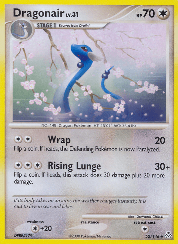 Carta Dragonair 52/146 do set Legends Awakened — Pokémon TCG | Bynx