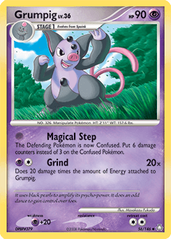 Grumpig 56/146 — Legends Awakened