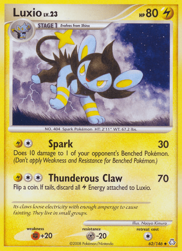 Carta Luxio 62/146 do set Legends Awakened — Pokémon TCG | Bynx