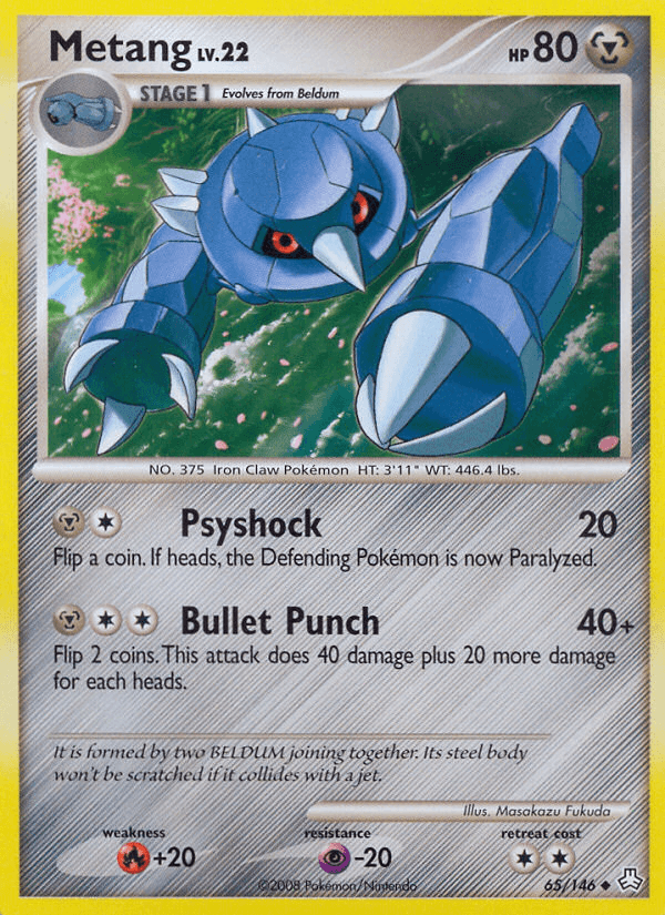 Carta Metang 65/146 do set Legends Awakened — Pokémon TCG | Bynx