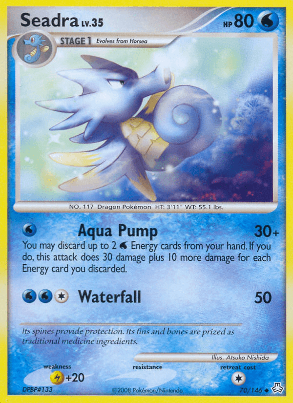 Carta Seadra 70/146 do set Legends Awakened — Pokémon TCG | Bynx