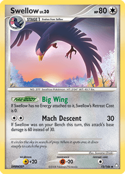 Swellow 73 — Legends Awakened
